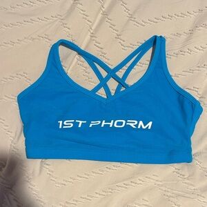 1st Phorm Blue Sports Bra